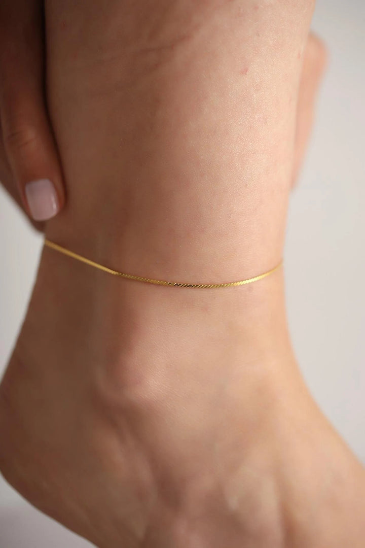 Snake Chain Anklet,for Women