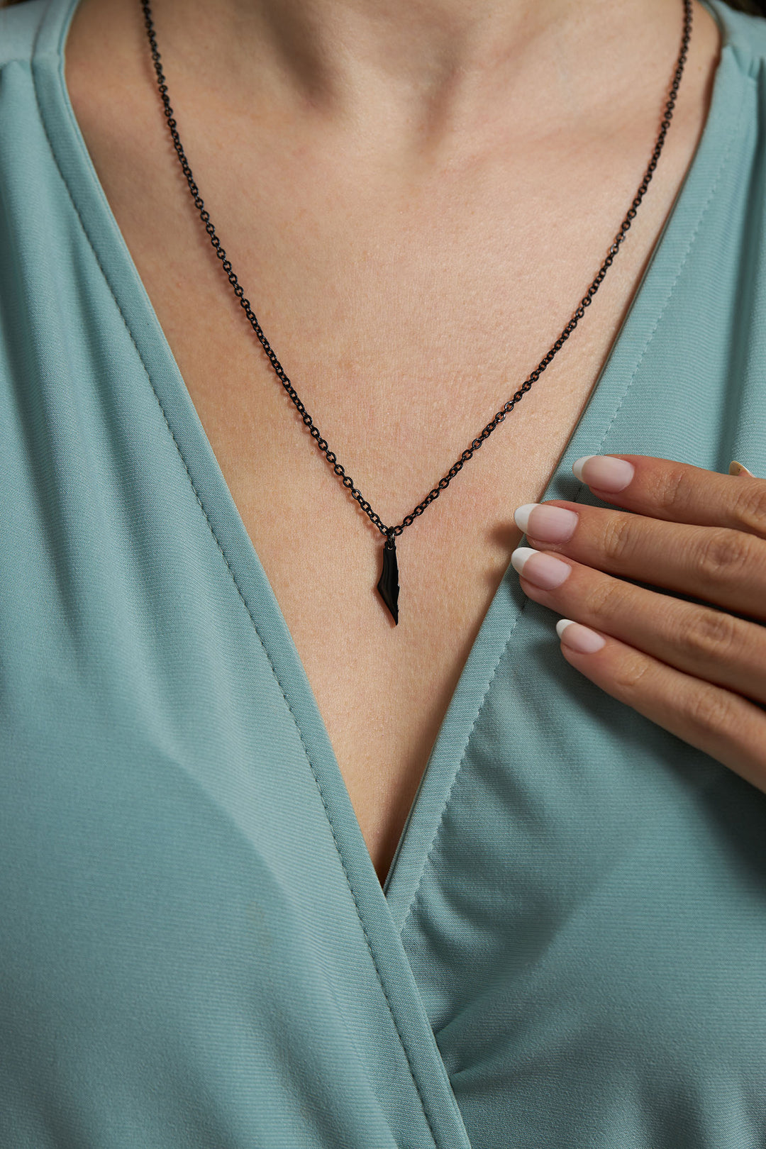 Minimalist Palestine Map Necklace