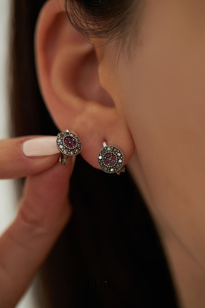 Clover Round Earring for Women