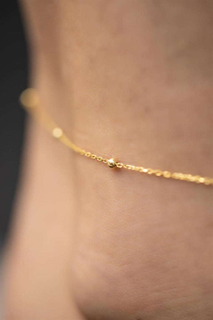 Minimalist Only Chain Anklet for Women